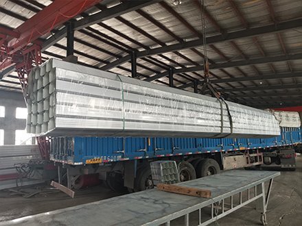 內蒙用戶采購津雙達彩鋼雨水管